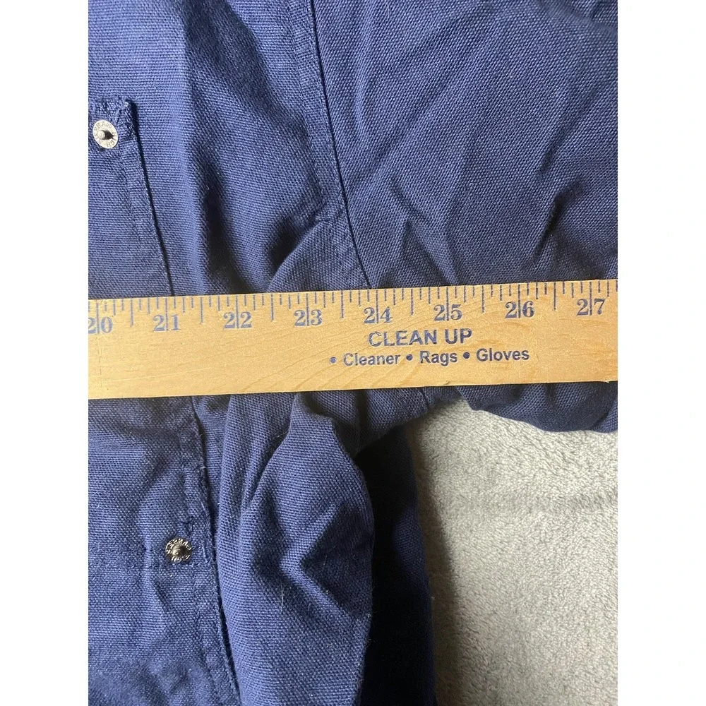 High Sierra Men's XL Jacket Blue Button-Up Made in India